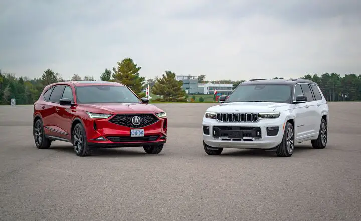 Acura Mdx Vs Jeep Grand Cherokee