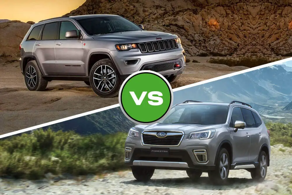 Jeep Cherokee Vs Subaru Forester