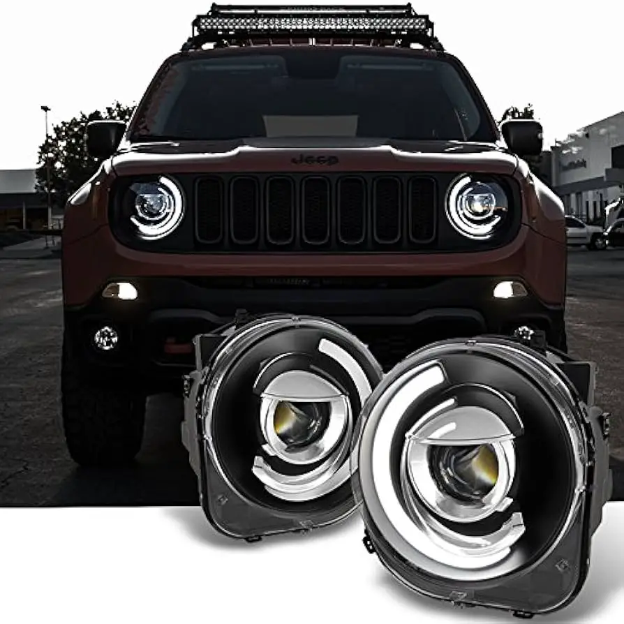 Jeep Renegade LED Headlights: Upgrade Your Night Drive